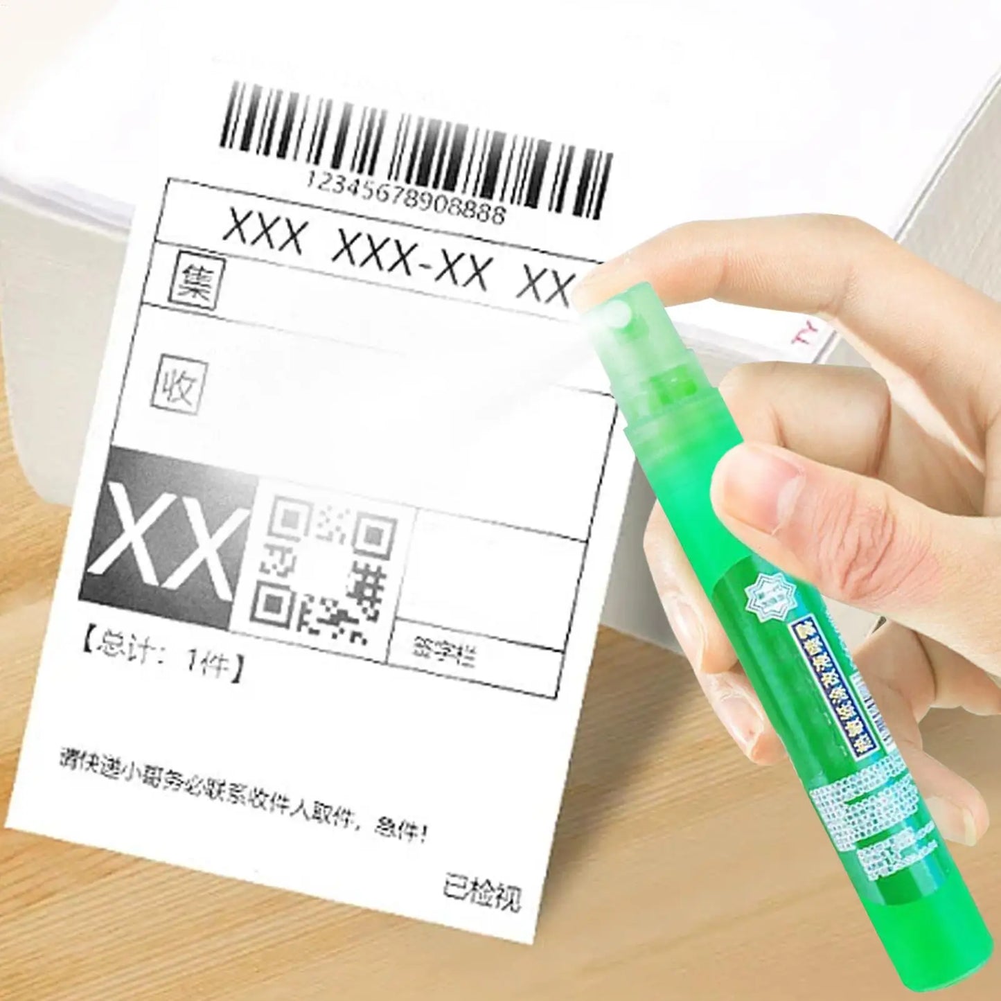 Thermal Paper Privacy Spray Pen