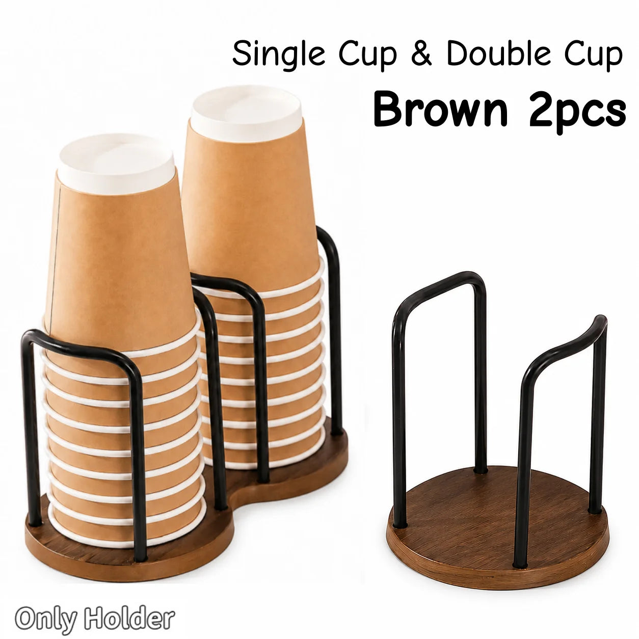 Desktop Cup Holder Organizer Rack