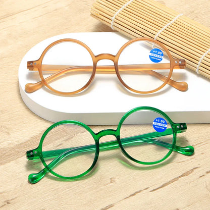 Vintage Round Frame Glasses