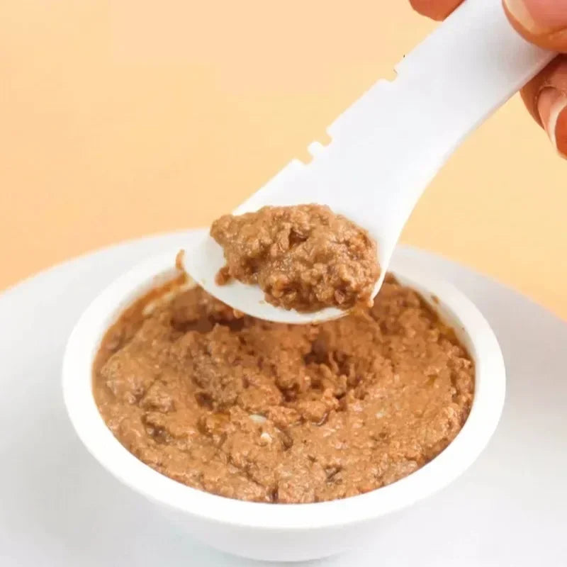 Silicone Pet Food Spoon & Can Opener