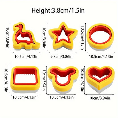 Multi-Purpose Sandwich, Toast & Fruit Shape Cutter