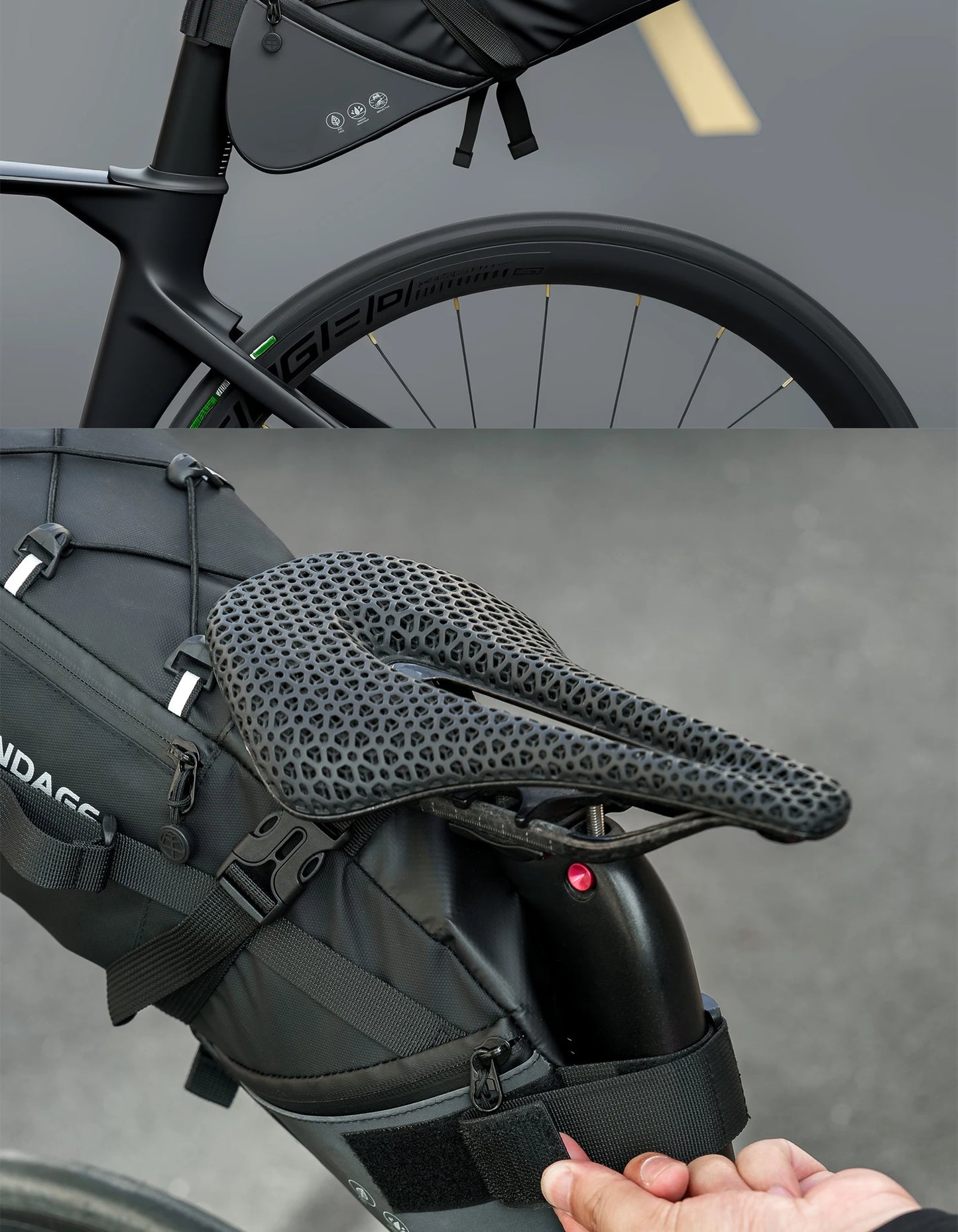Waterproof Bicycle Saddle Bag 15L