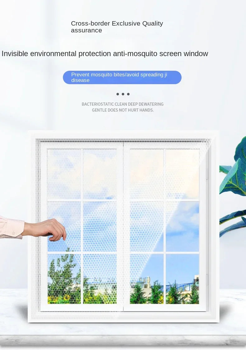 Self-Adhesive Mosquito Window Screen