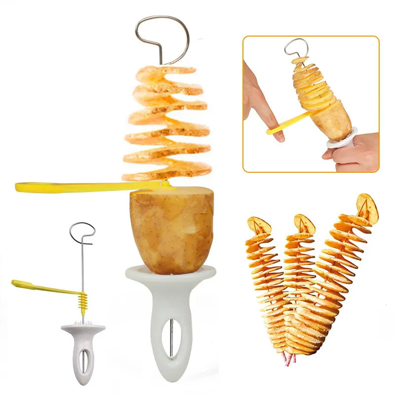 Whirlwind Potato Spiral Cutter