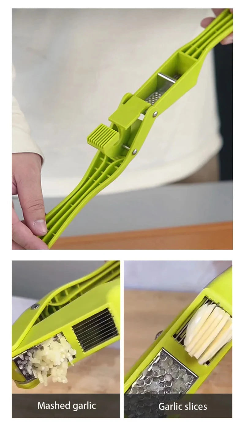 2-in-1 Multifunctional Garlic Press