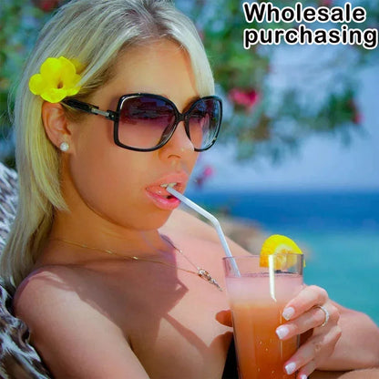 Flexible Colourful Plastic Drinking Straws