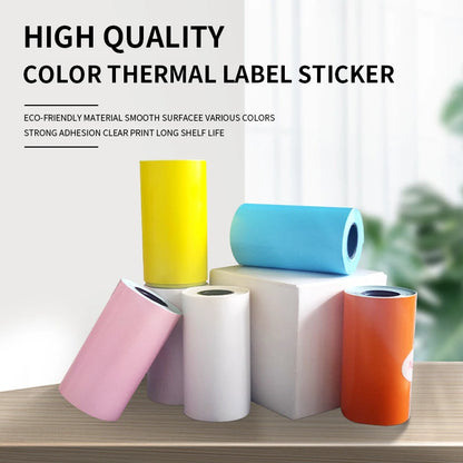4 Roll 57×30mm Thermal Adhesive Label Paper