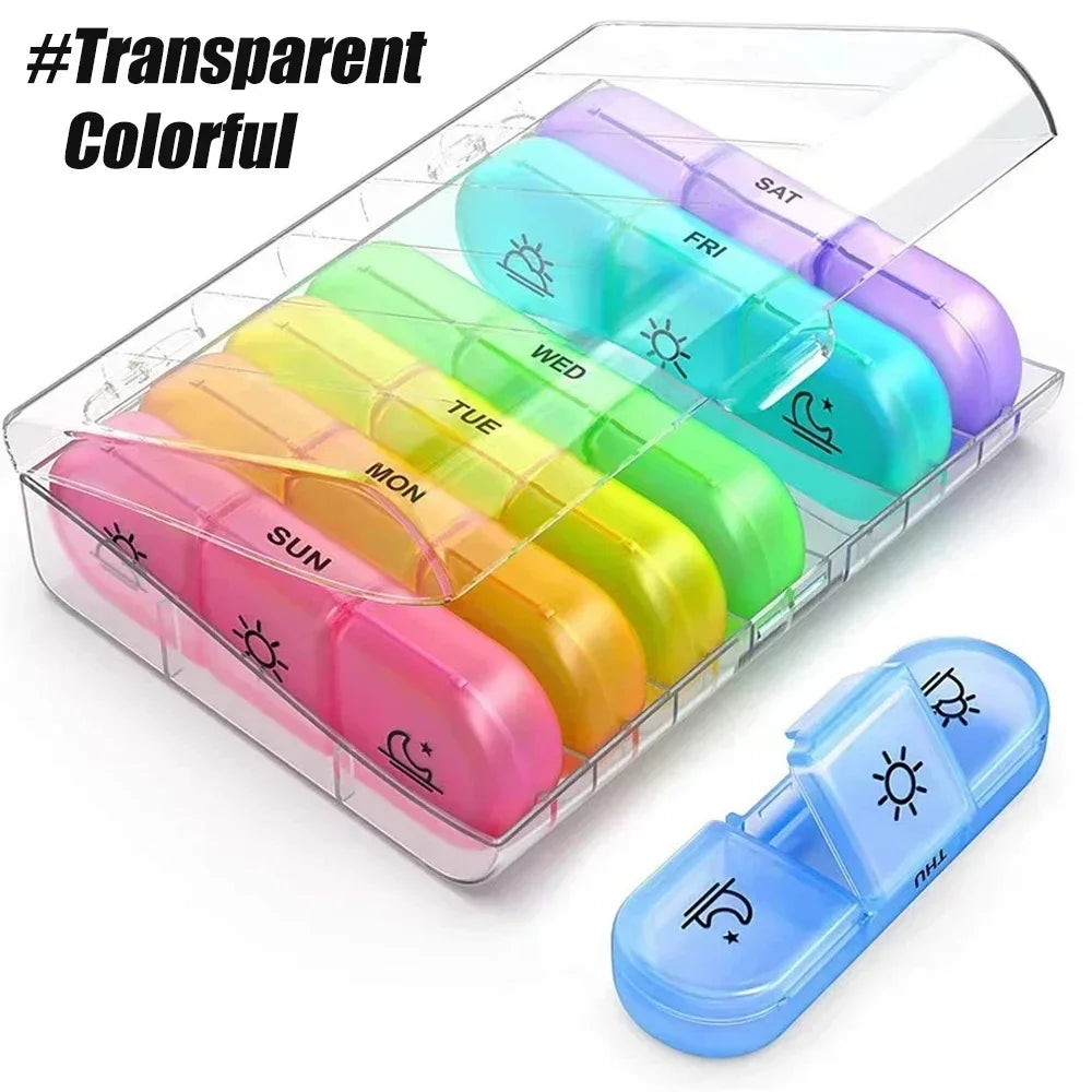 Weekly Medicine Storage Organizer