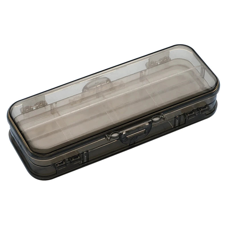 Double Layer Transparent Pencil Case – Large Capacity Stationery Organizer