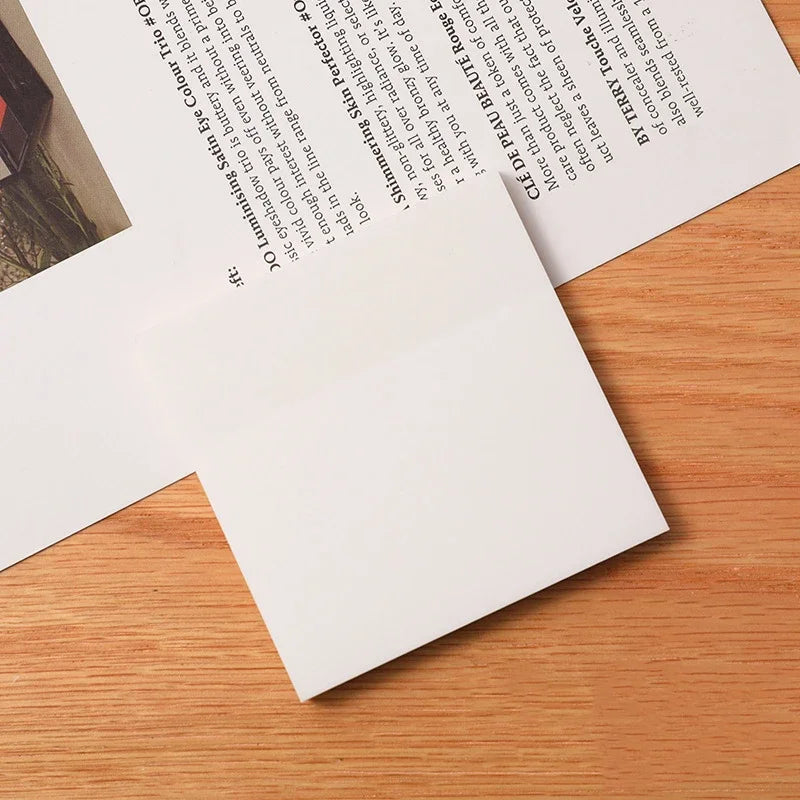Transparent Waterproof Sticky Notes