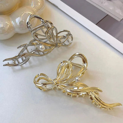 Geometric Metal Hair Claw Clip