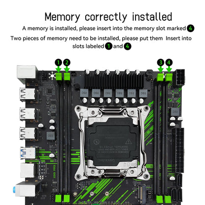 MACHINIST X99 PR9 LGA 2011-3 DDR4 Motherboard