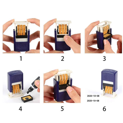 DIY Adjustable Date Stamp