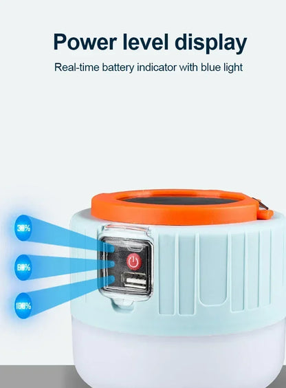 Solar Rechargeable Camping Lantern