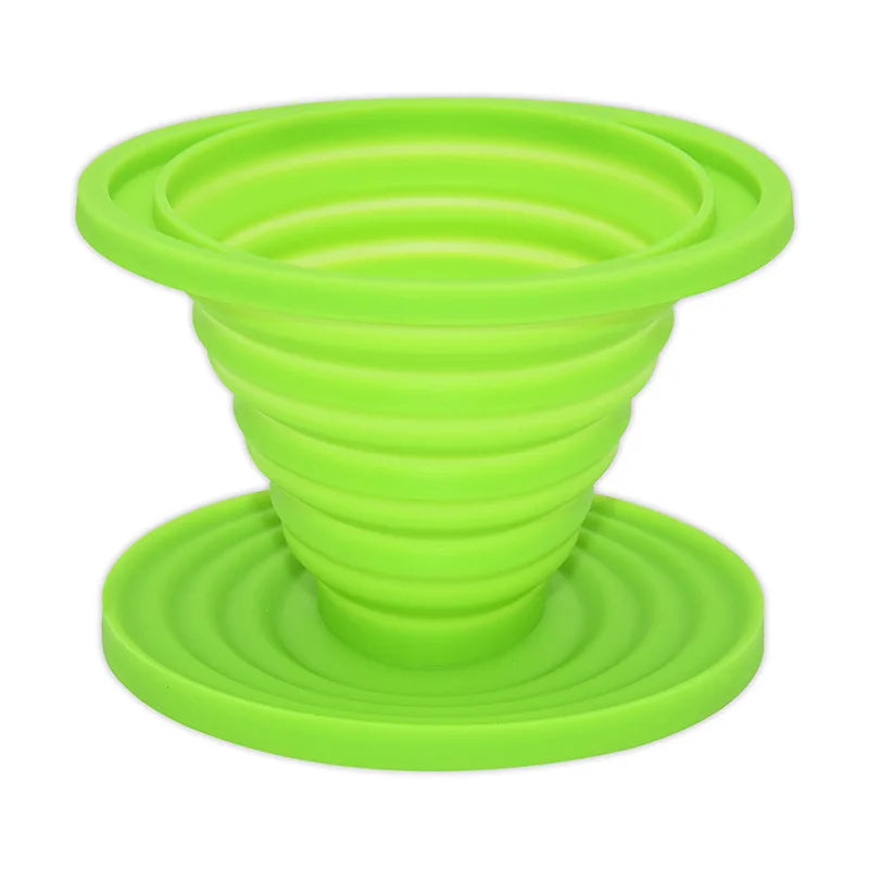 Collapsible Silicone Pour Over Coffee Dripper