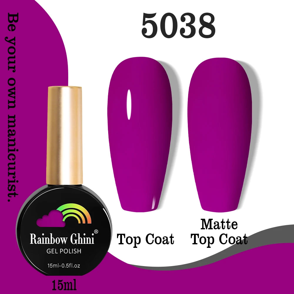 Rainbow Ghini 15ML HEMA & TPO Free Gel Nail Polish