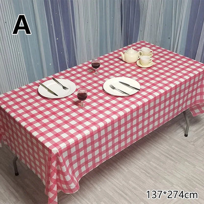 Plastic Disposable Tablecloth