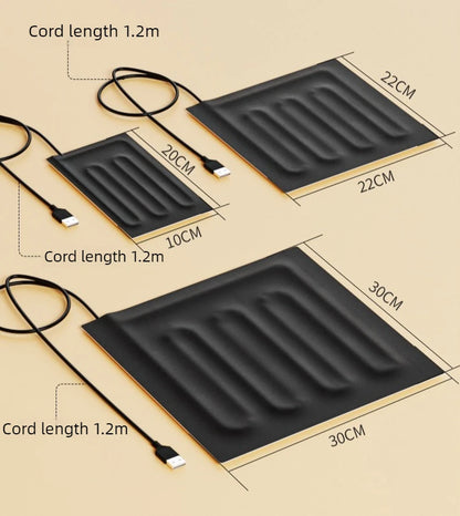 USB Reptile Heating Pad with Temperature Control Timer