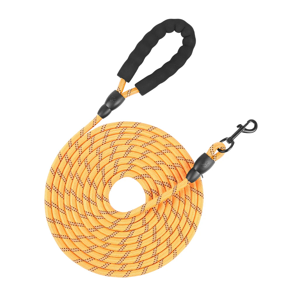 Long Nylon Dog Training Leash