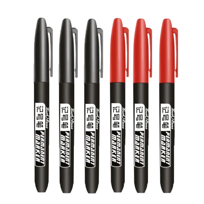 6 Pcs Permanent Marker Pen