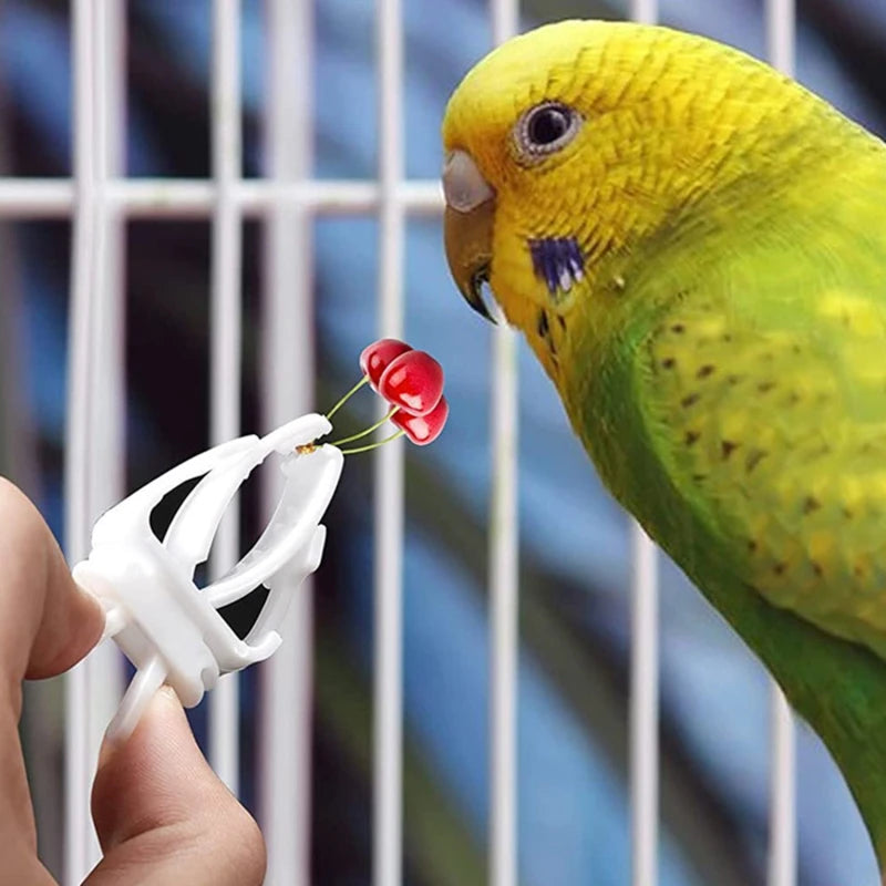 Bird Food & Cuttlebone Holder Clip
