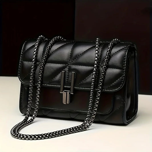 Elegant Quilted Crossbody Shoulder Bag for Women