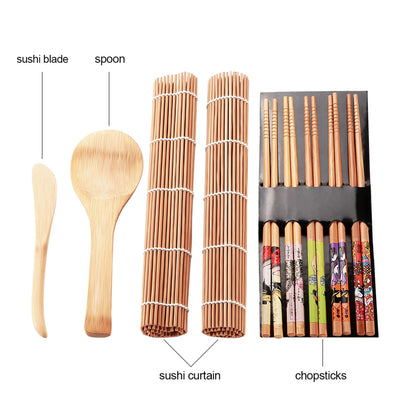 Bamboo Sushi Making Kit Set
