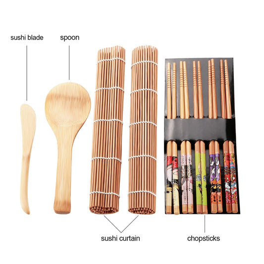 Bamboo Sushi Making Kit Set