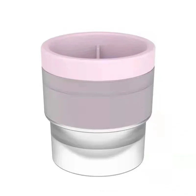Reusable Round Ice Ball Mold for Whiskey, Cocktails & Chilled Drinks