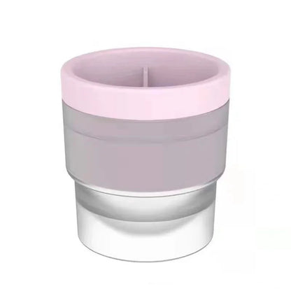 Reusable Round Ice Ball Mold for Whiskey, Cocktails & Chilled Drinks