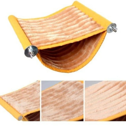 Fleece Hanging Bird Hammock Nest