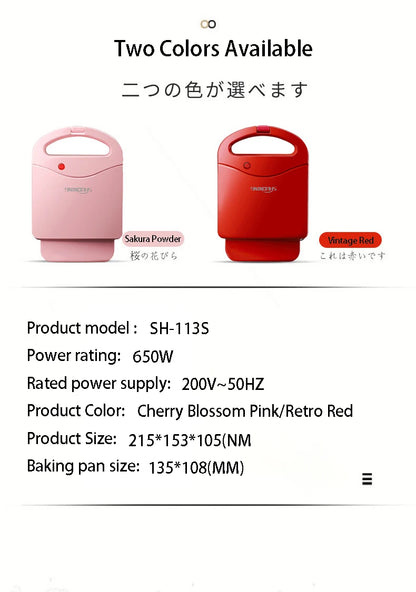 Portable Sandwich Maker Grill