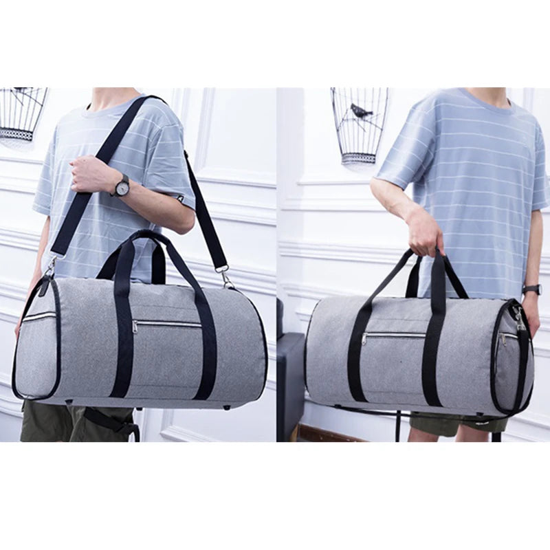 Portable Luxury Suit Storage Bag 2 in 1