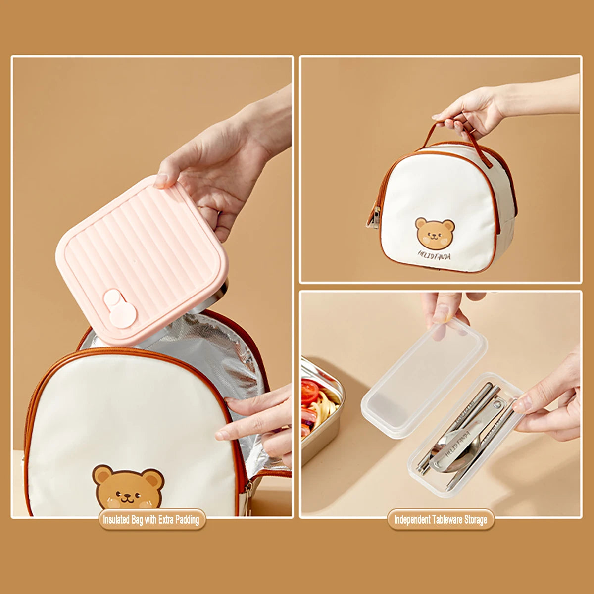 Leakproof Bento Food Container – 600ml–700ml