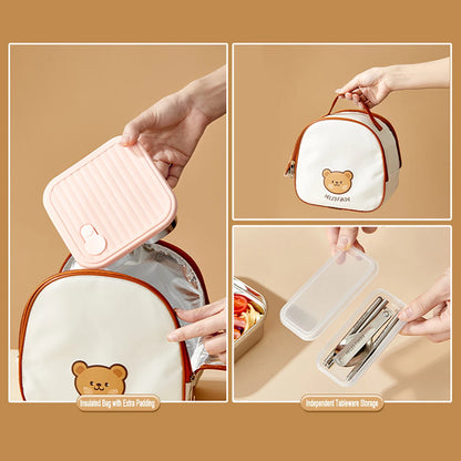 Leakproof Bento Food Container – 600ml–700ml