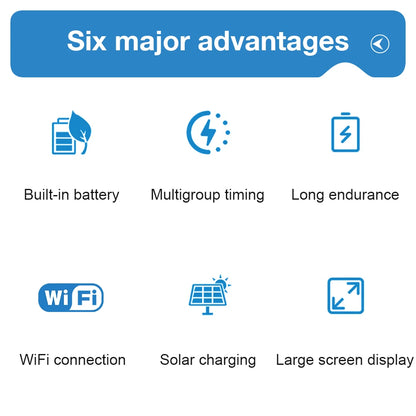 Smart Solar WiFi Irrigation Timer