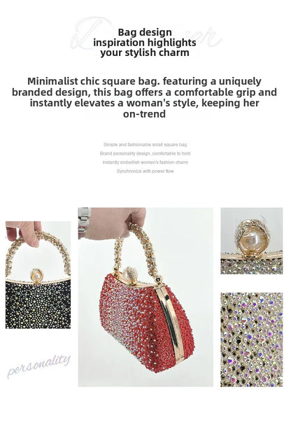 Crystal Embellished Evening Handbag
