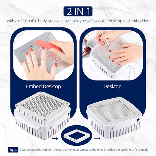 Professional Nail Dust Collector