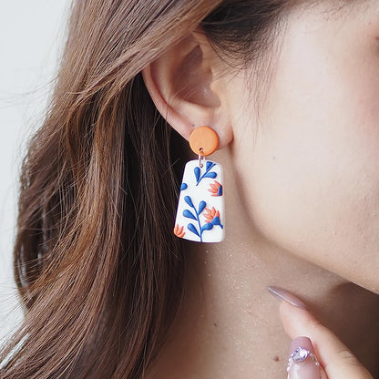 Classic Bohemiam Drop Bright Color Earrings