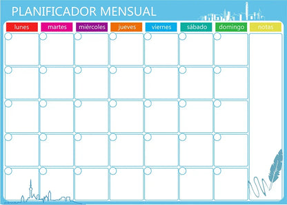 A3 Magnetic Weekly & Monthly Planner Whiteboard for Fridge