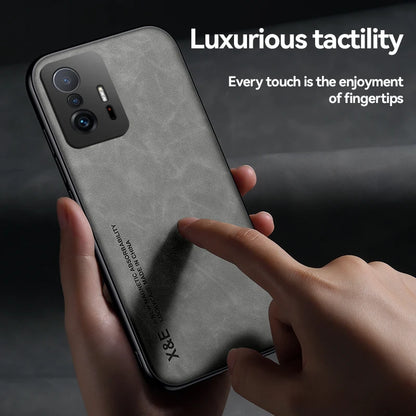 Magnetic PU Leather Case for Xiaomi Phones