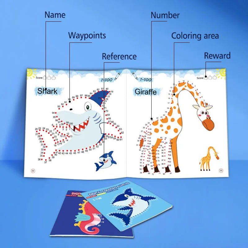 Children’s Line Drawing Learning Book