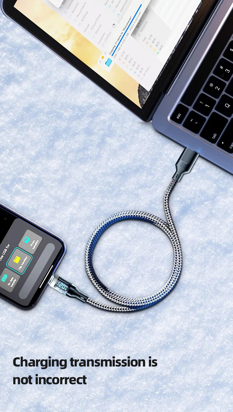 LCD Watt Display Charging Cable