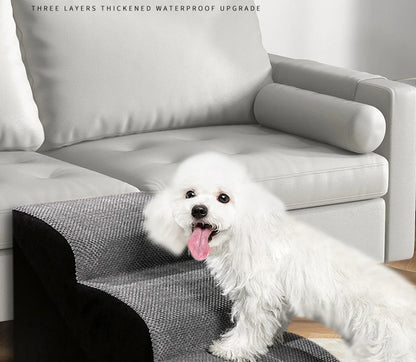Memory Foam Pet Stairs Ramp
