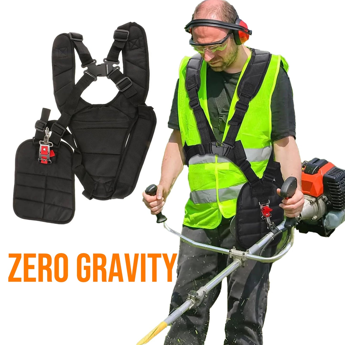 Universal Zero Gravity Brush Cutter Harness