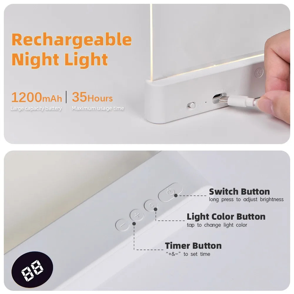 Rechargeable LED Book Reading Light