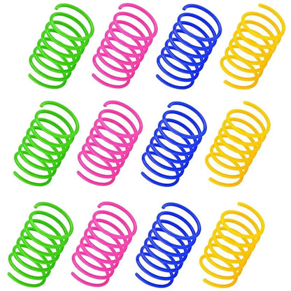 Colorful Cat Spring Toys