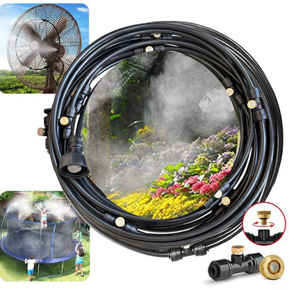 Outdoor Garden Misting Cooling System