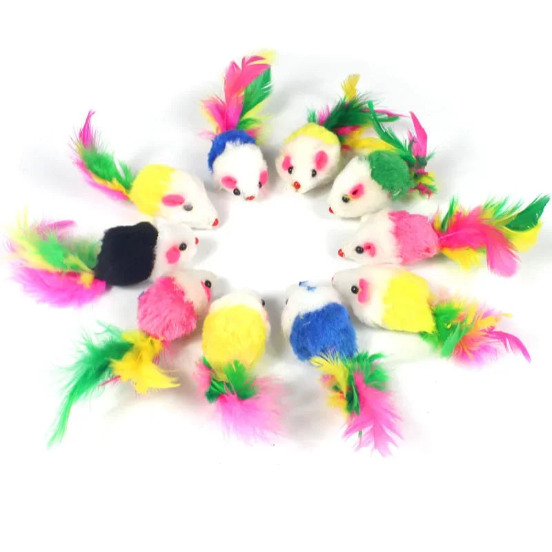 Pet Cat Rabbit Fur Mouse Toy