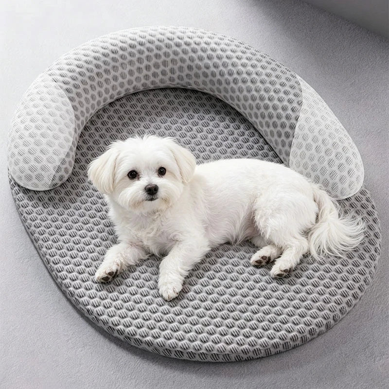 Premium Cooling Pet Lounger Bed